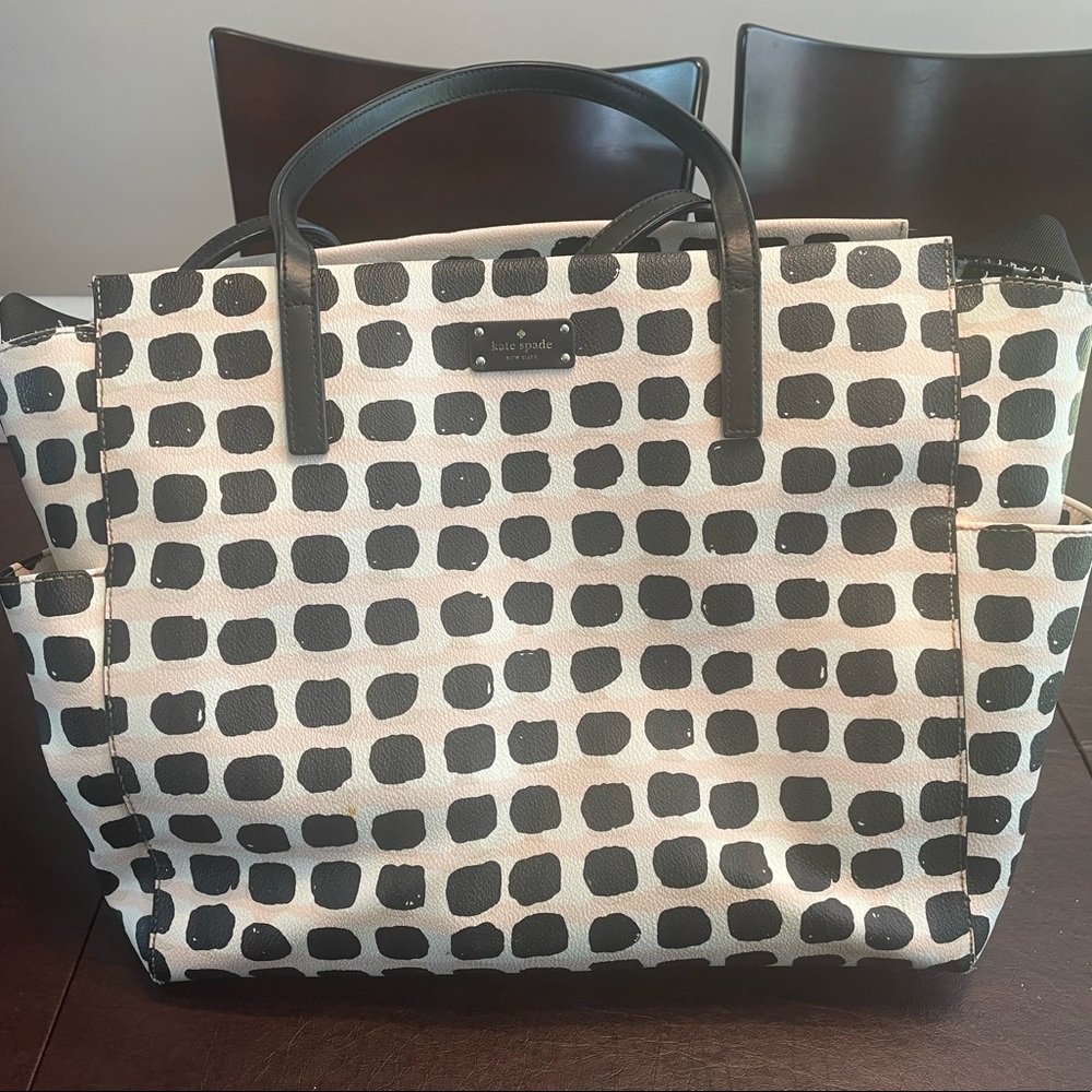 Kate spade over the shoulder diaper bag